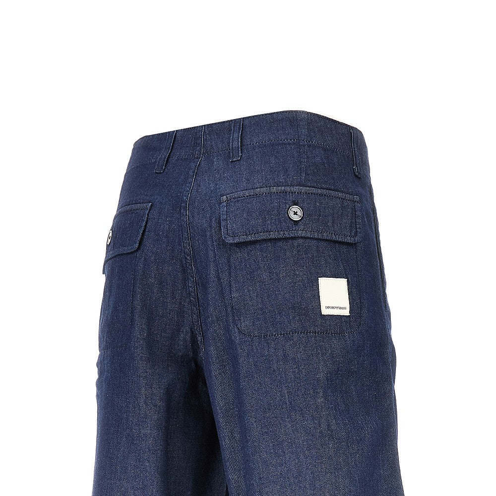 Bermuda in denim chambray ASV