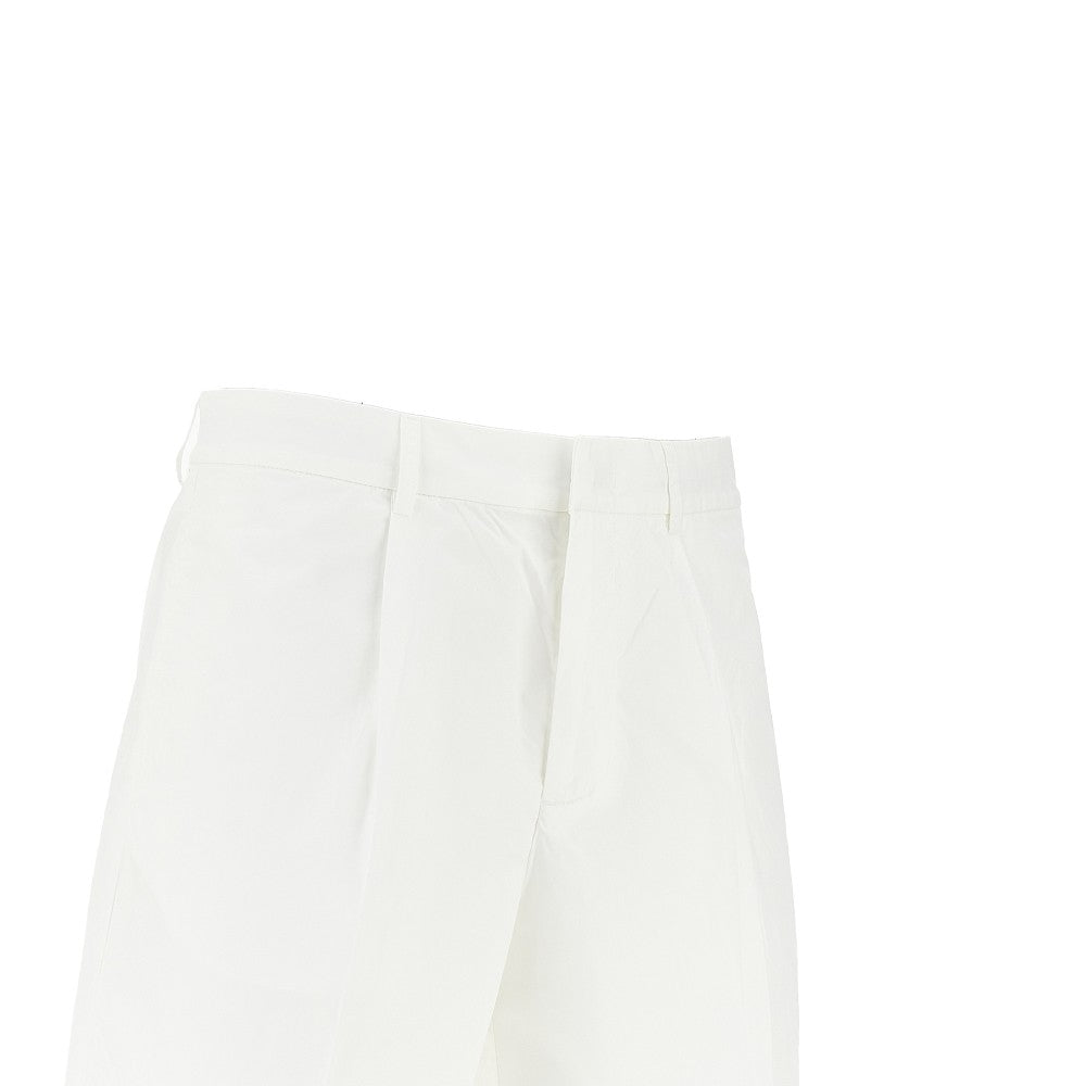 Bermuda in cotone Pima con pince