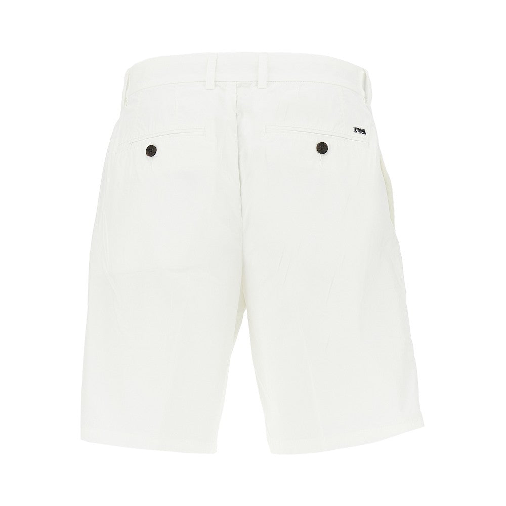Bermuda in cotone Pima con pince