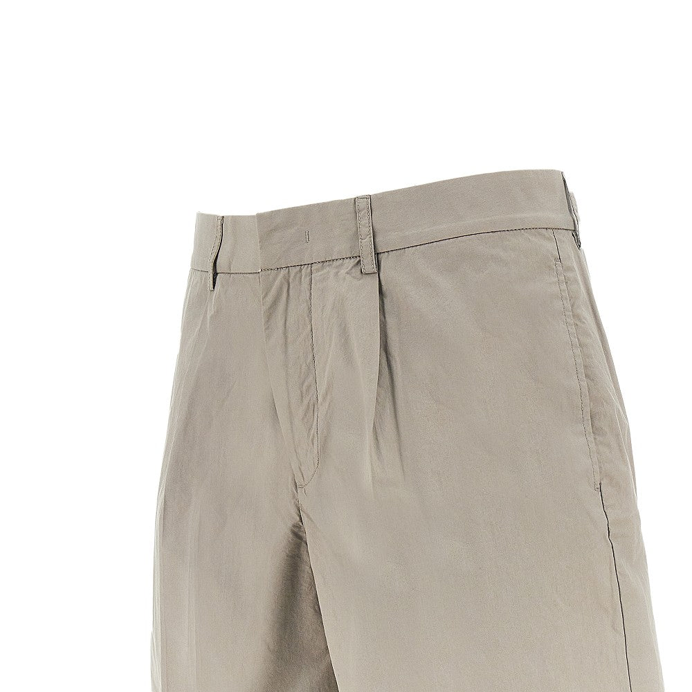 Bermuda in cotone Pima con pince