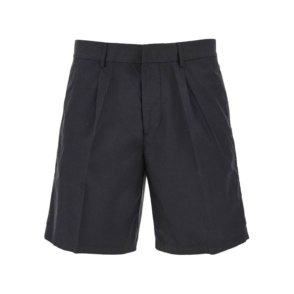 Bermuda in cotone Pima con pince