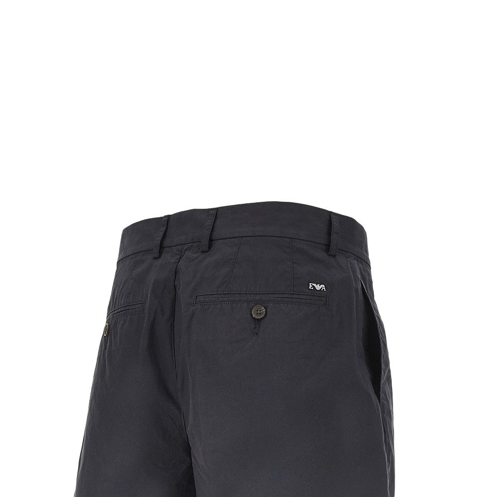 Bermuda in cotone Pima con pince