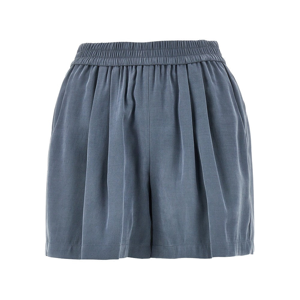 Shorts in twill lavato