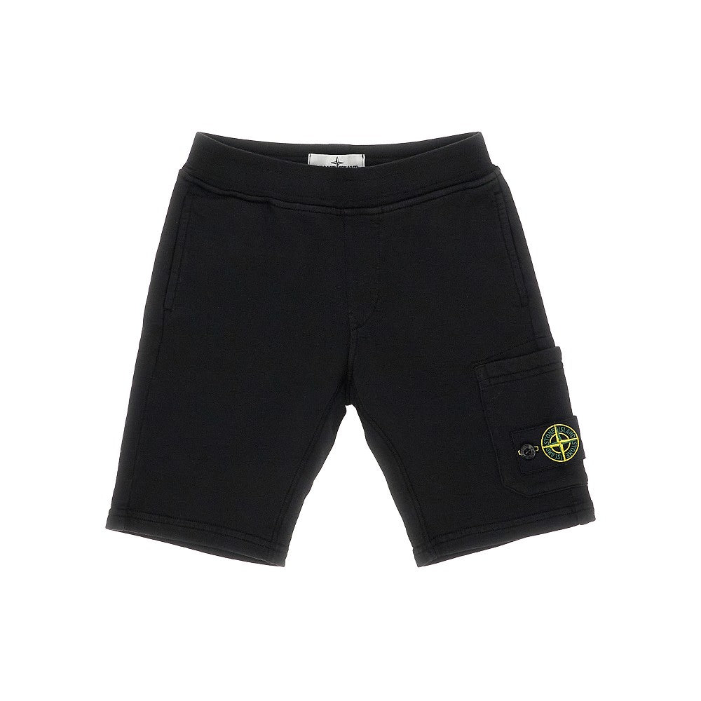 Sweatshorts with logo badge