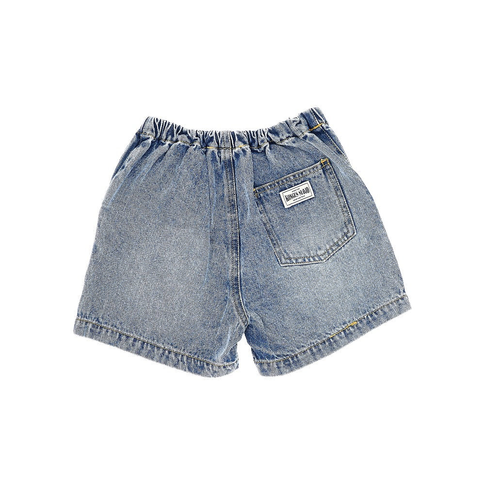 'Magot' organic cotton denim shorts