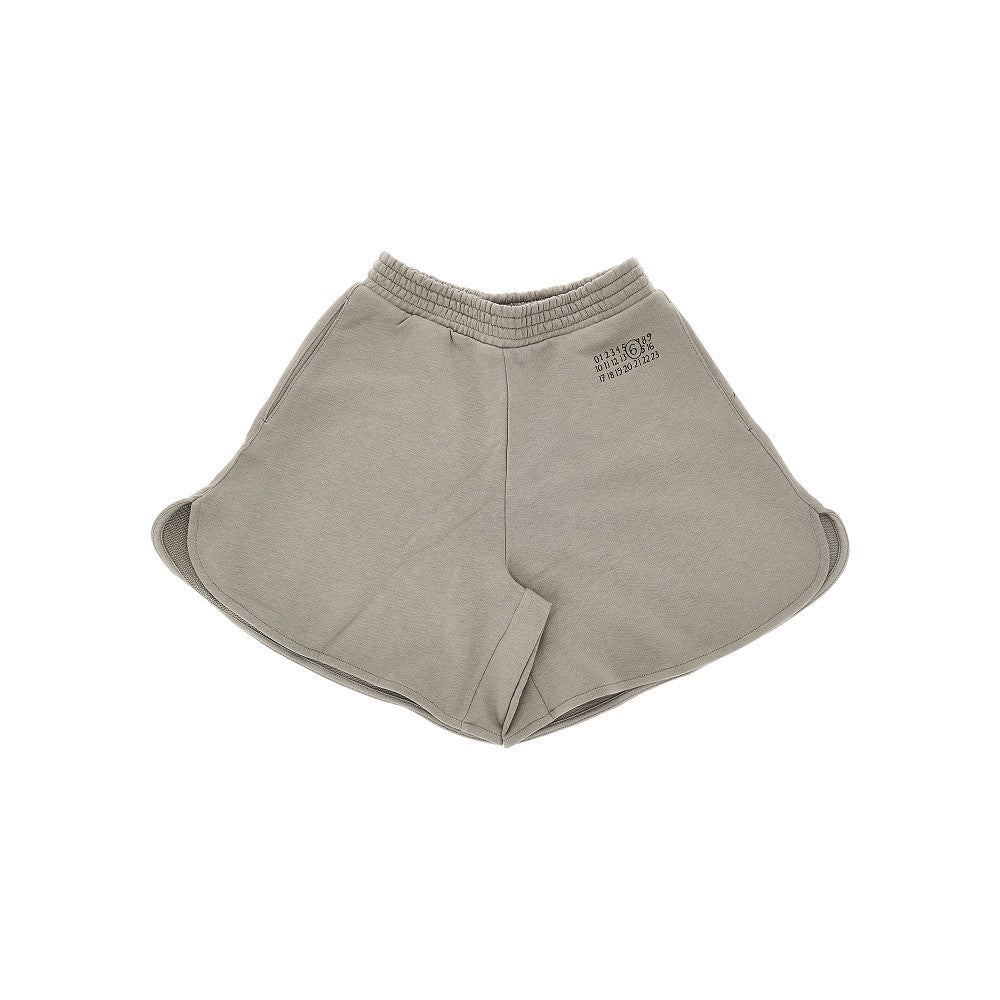 Shorts in cotone con stampa Numeric Logo