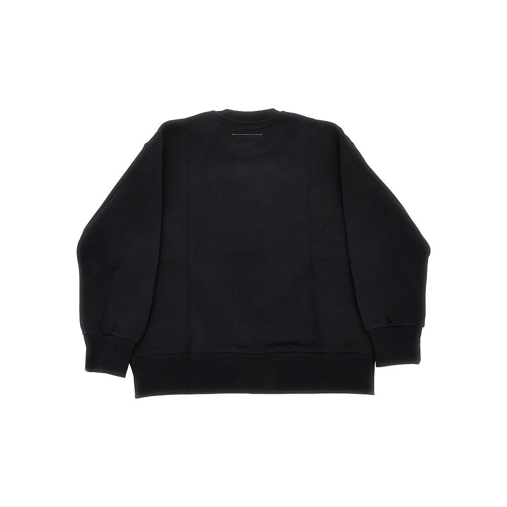 Felpa in cotone con etichetta Numeric Logo