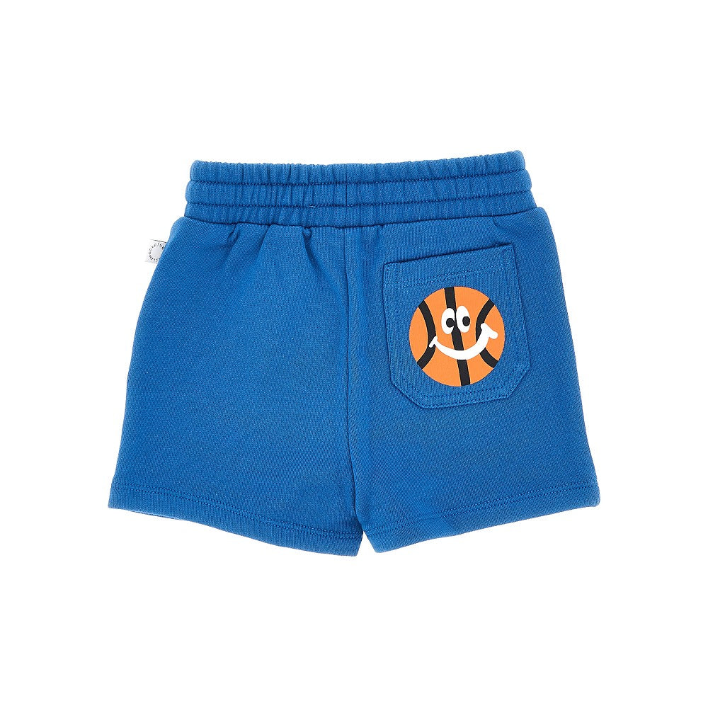 Shorts in cotone con stampa