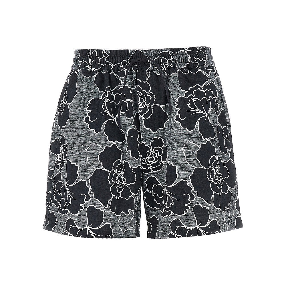'Charlie Poppy' cotton-blend shorts