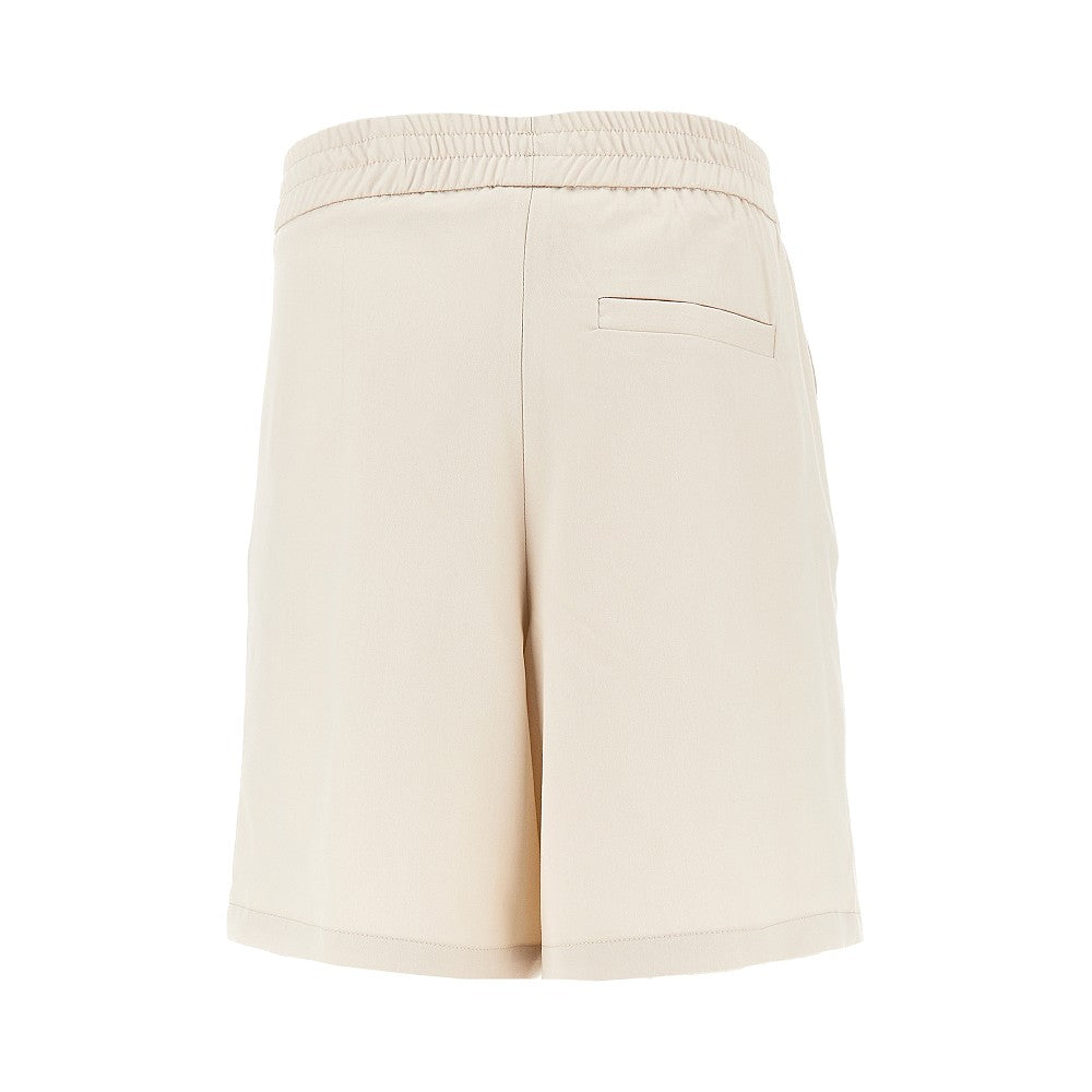 Bermuda in gabardine di misto viscosa