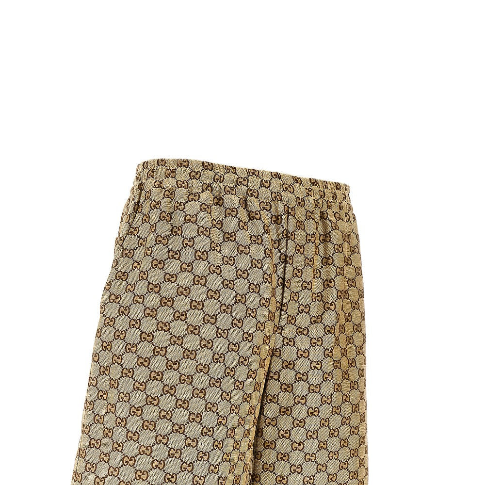 Bermuda in misto lino GG Supreme