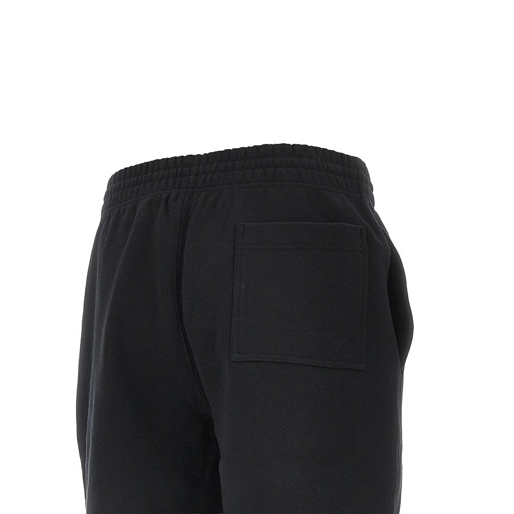Bermuda in french terry con logo