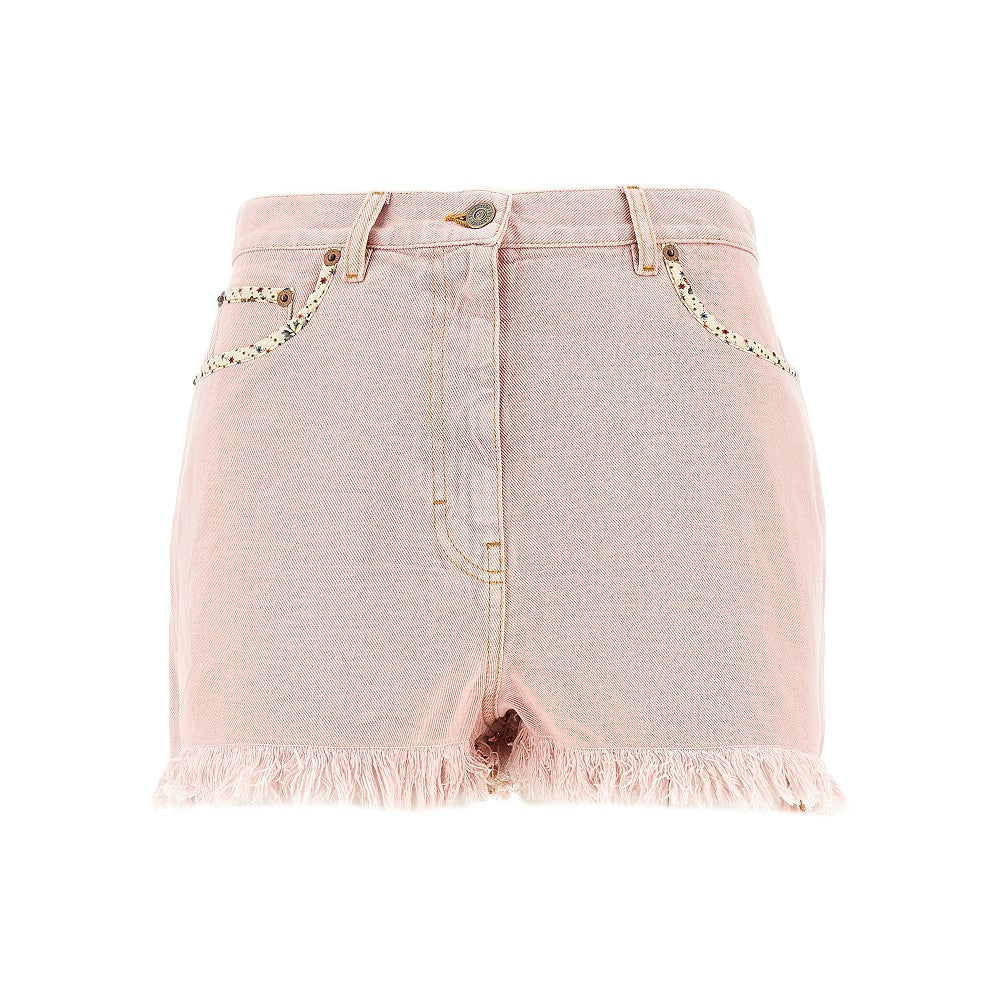 Shorts in denim con dettagli Apres L'Hiver