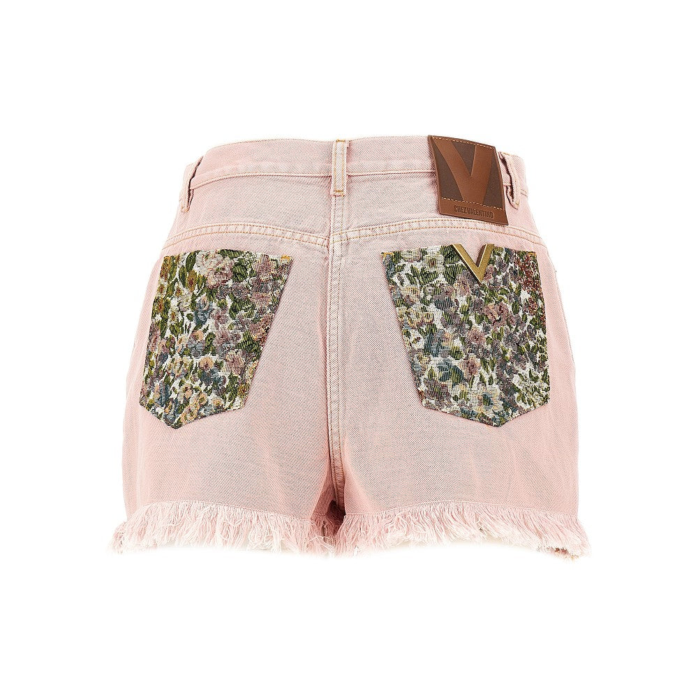 Shorts in denim con dettagli Apres L'Hiver