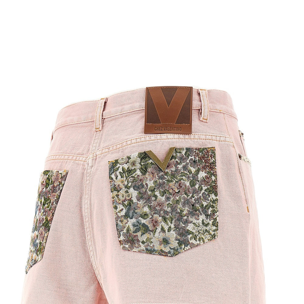 Shorts in denim con dettagli Apres L'Hiver