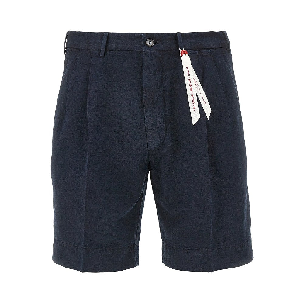 Cotton and hemp 'Evoluto' shorts