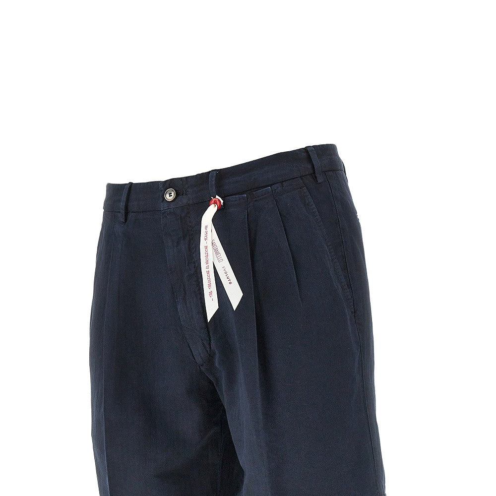 Cotton and hemp 'Evoluto' shorts