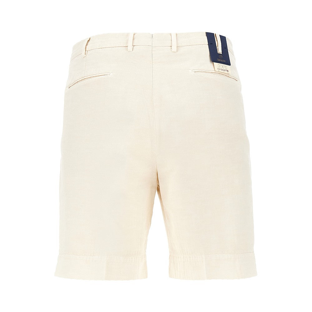Cotton and hemp 'Evoluto' shorts