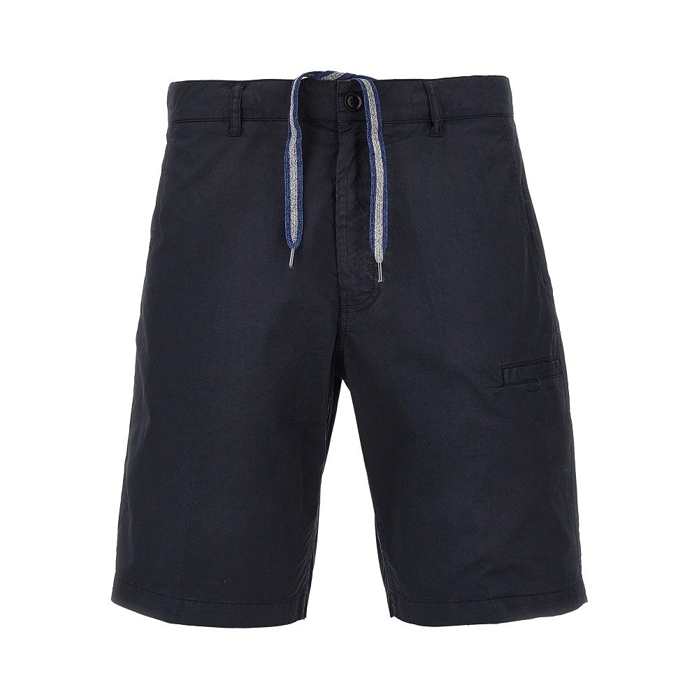 Bermuda in micro twill di cotone