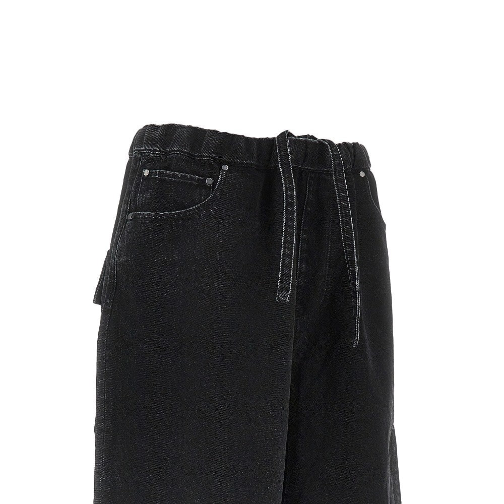Baggy Fit denim shorts
