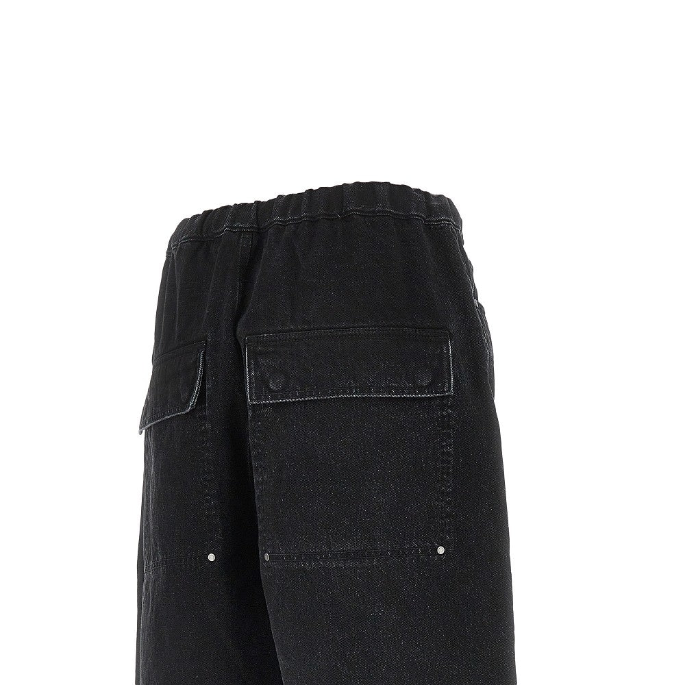 Baggy Fit denim shorts