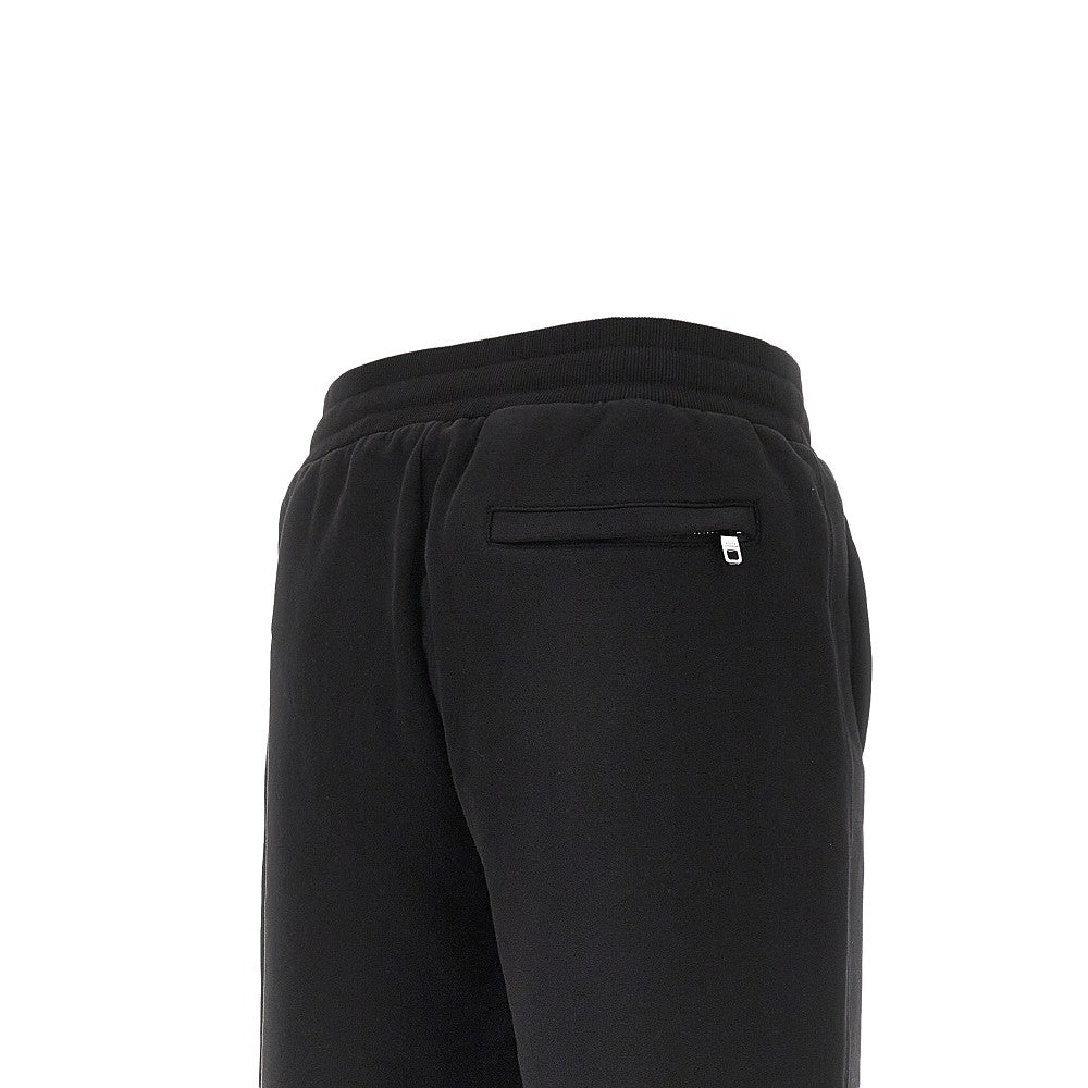 Heraldic patch sweatshorts