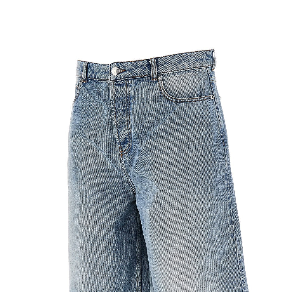 Bermuda ampi in denim