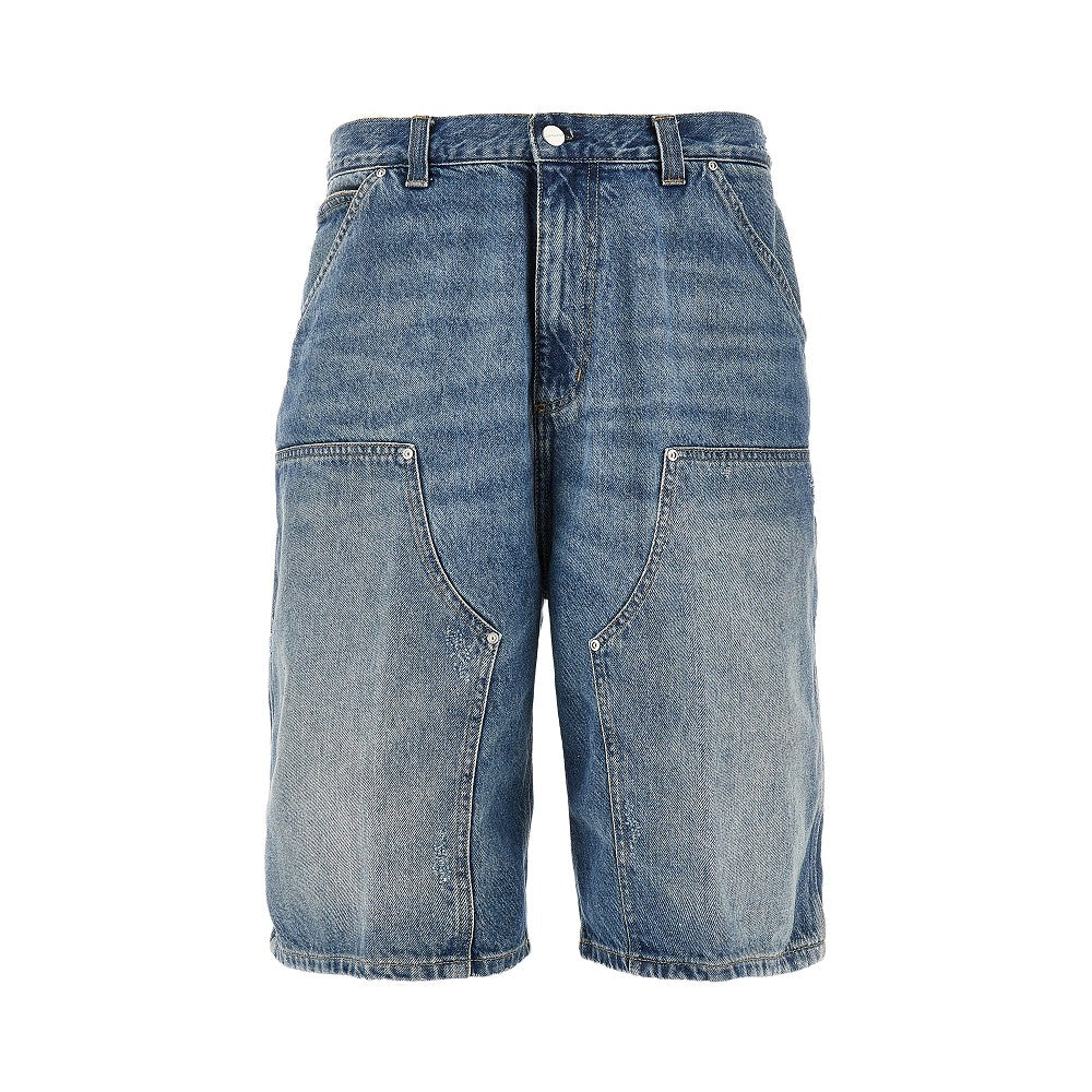 Bermuda 'Aden' Double Knee in denim