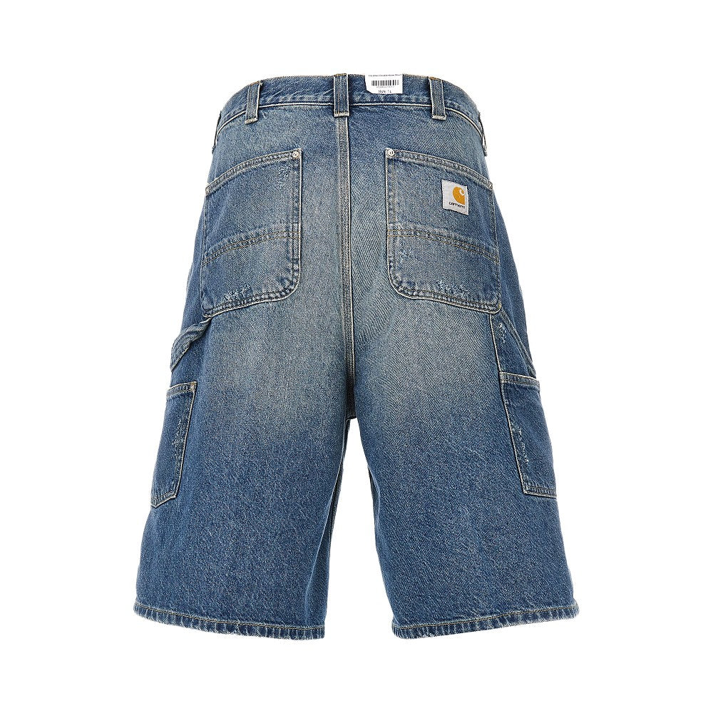 Bermuda 'Aden' Double Knee in denim