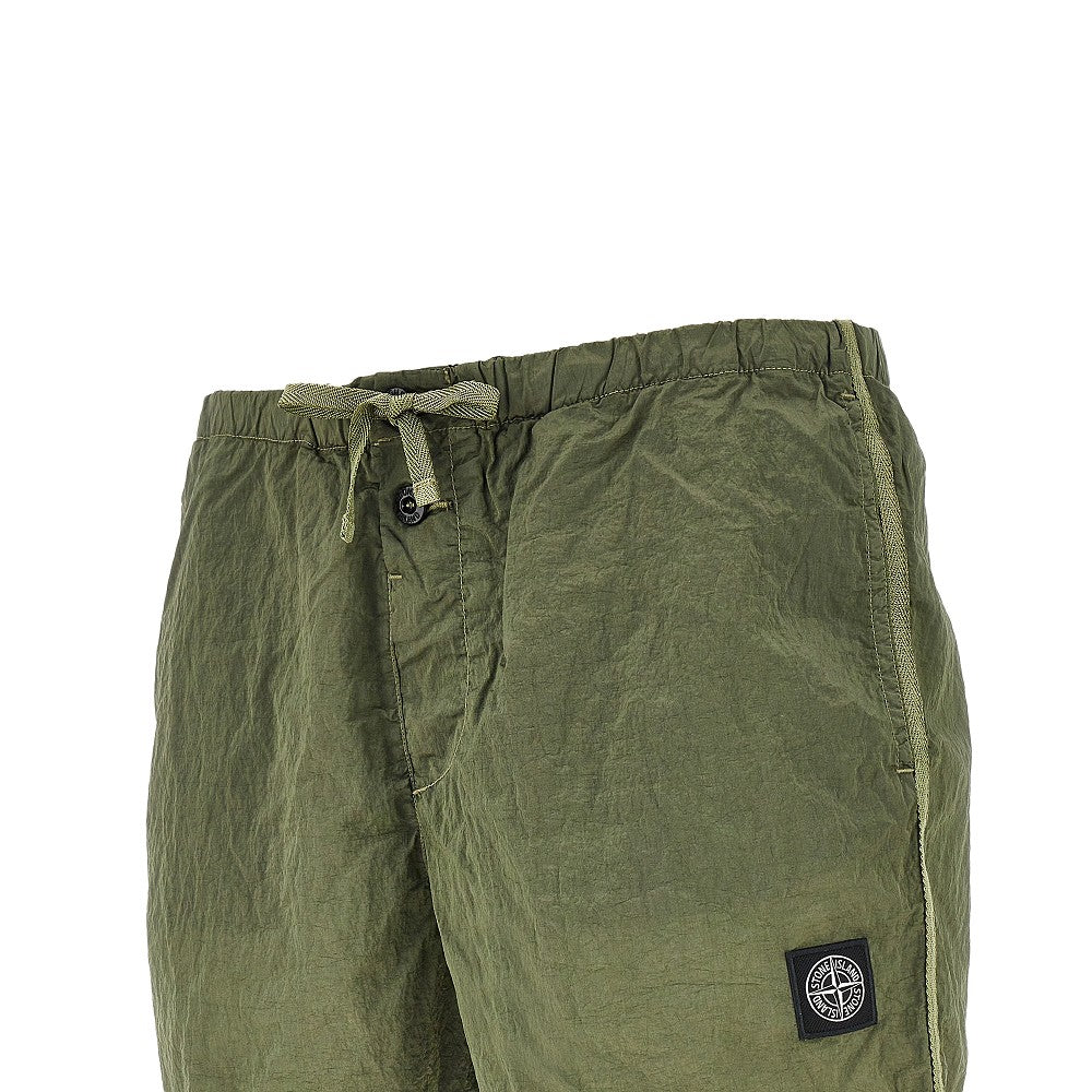 Metal Econyl swim shorts
