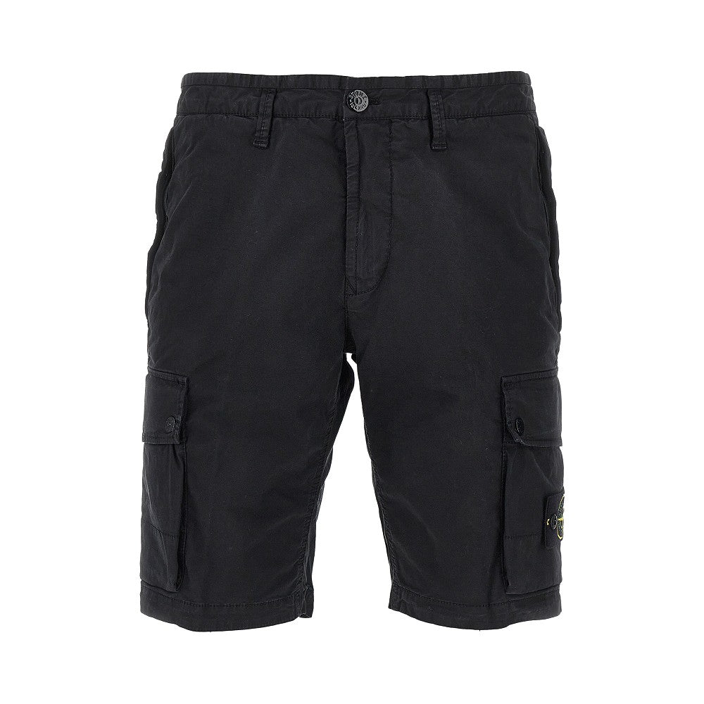 Bermuda cargo in twill stretch