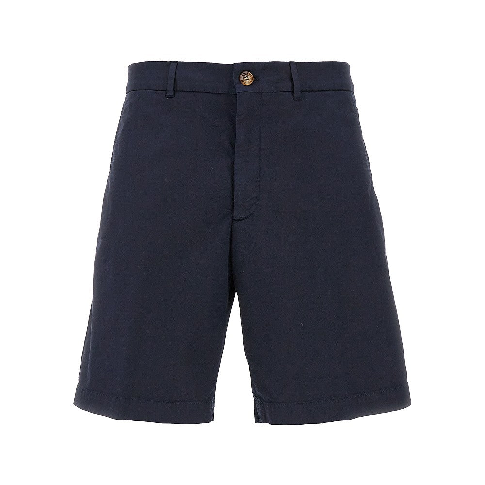 Stretch gabardine shorts