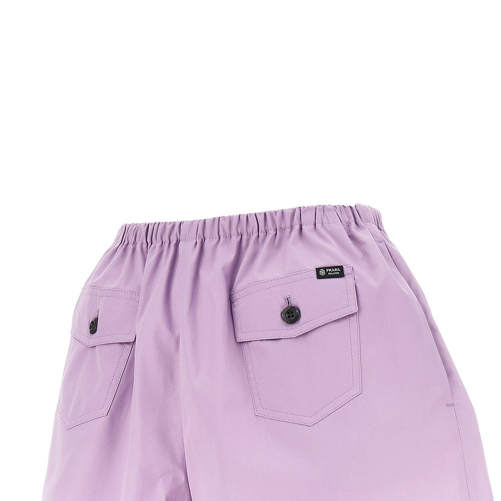 Poplin shorts