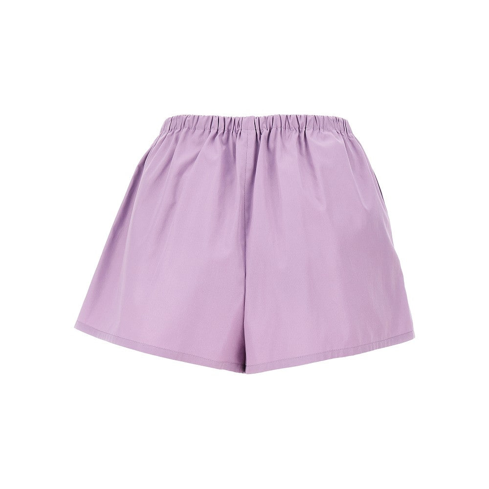 Poplin shorts