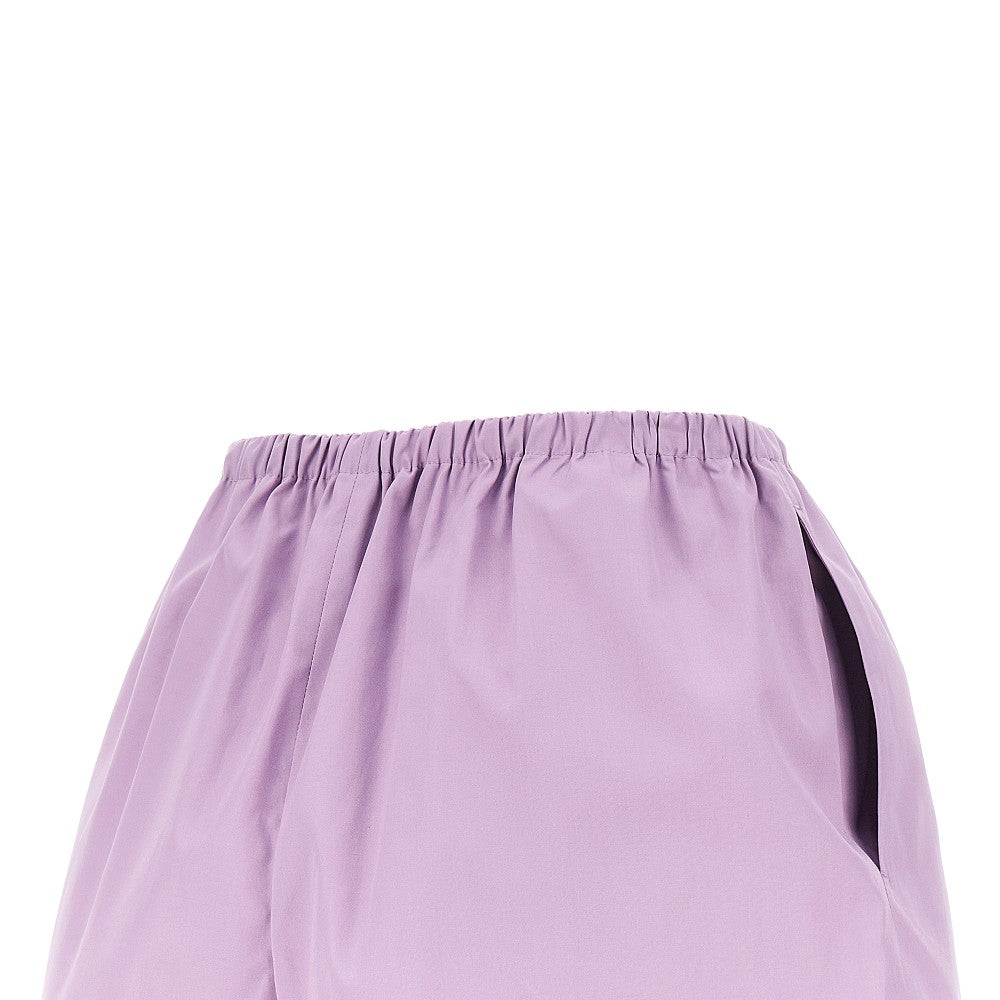 Poplin shorts