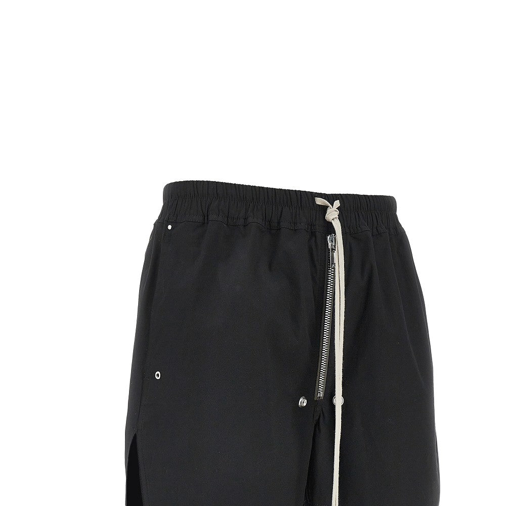 'Bela' stretch cotton bermuda shorts
