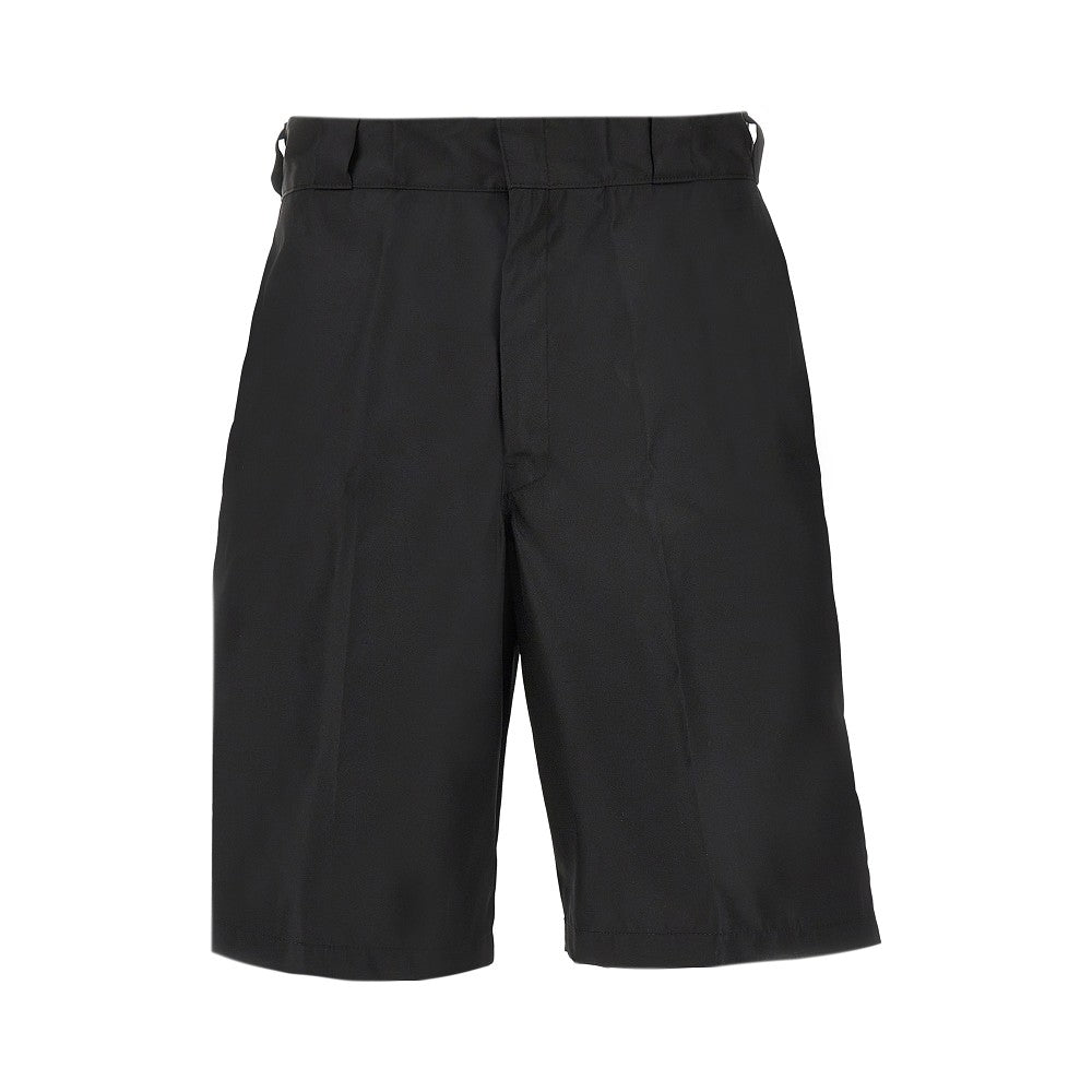 Bermuda in Re-Nylon con logo triangolo