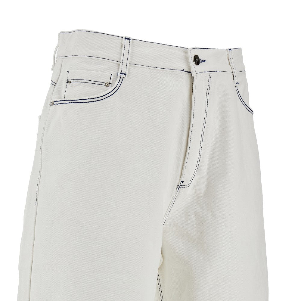 &#39;Silvain Heart&#39; cotton shorts