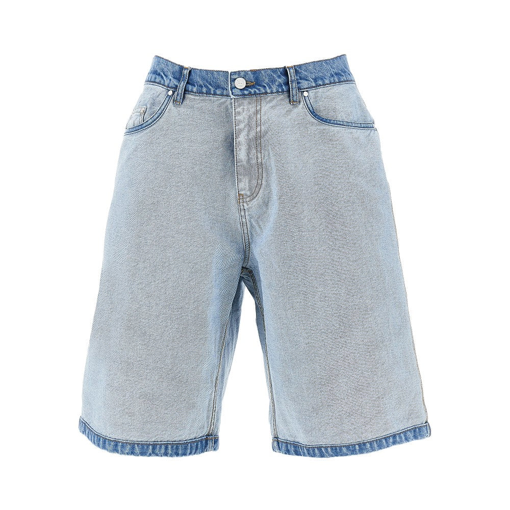 Inside/Out denim shorts