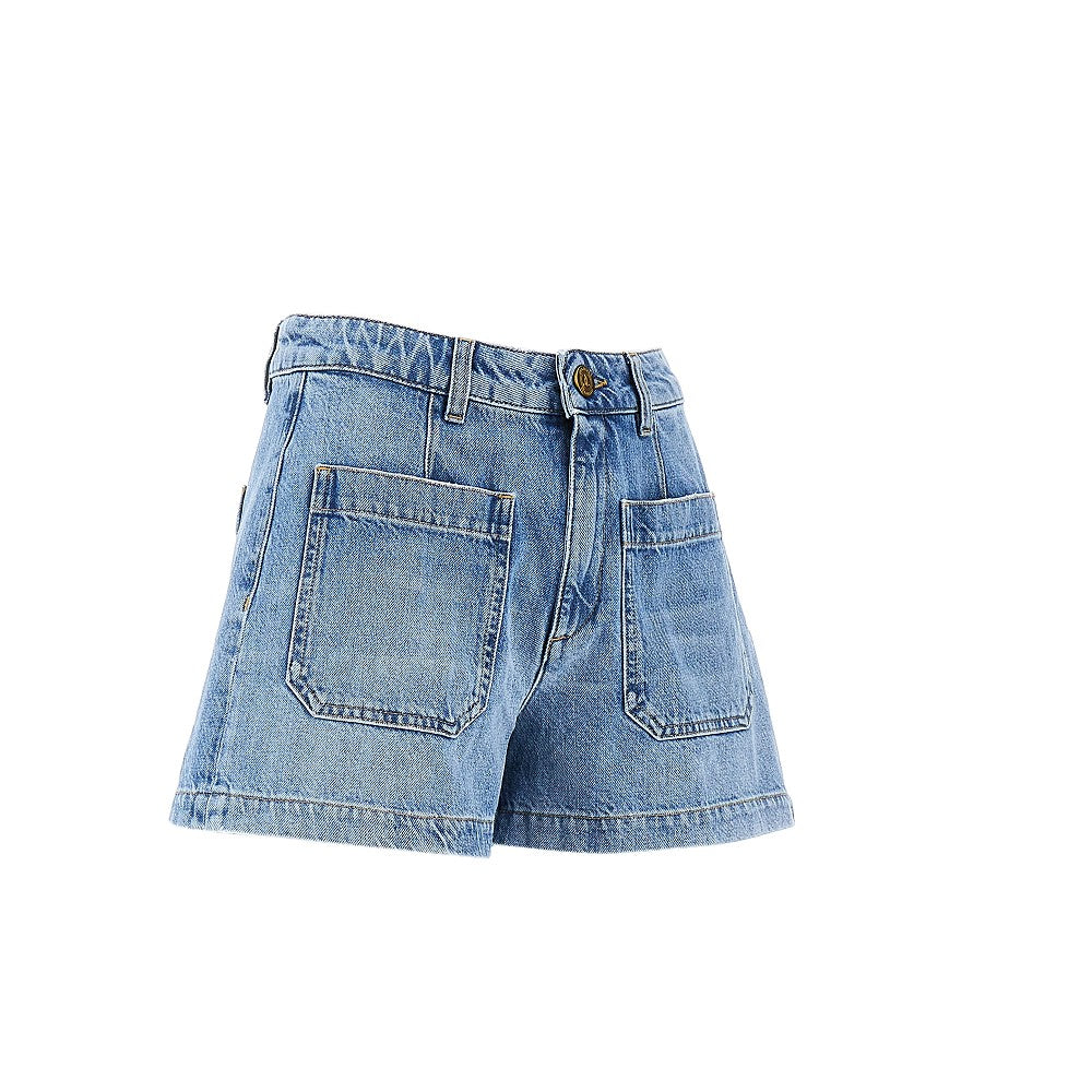 'Janet' denim shorts