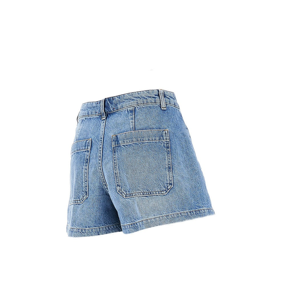 'Janet' denim shorts