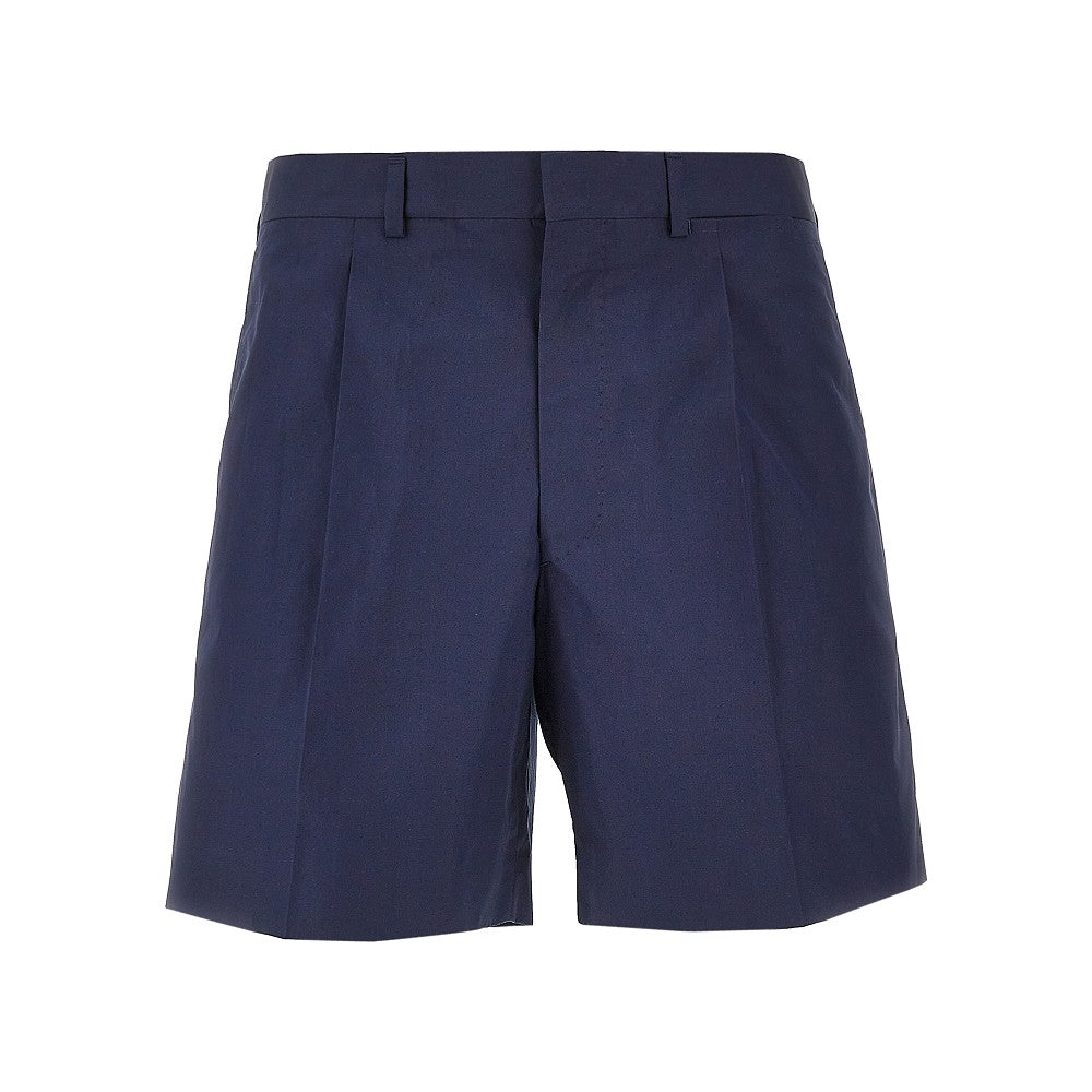 Poplin shorts with dart