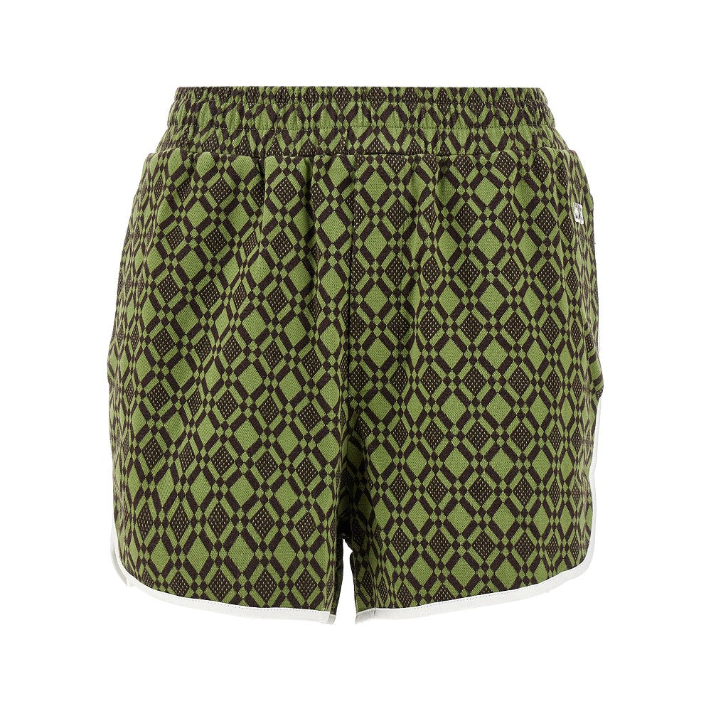 &#39;The Power&#39; cotton shorts