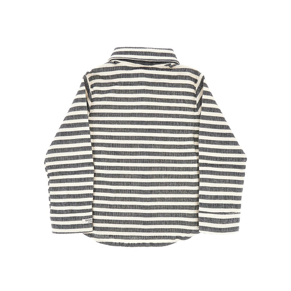 Striped cotton-blend 'Leom' shirt
