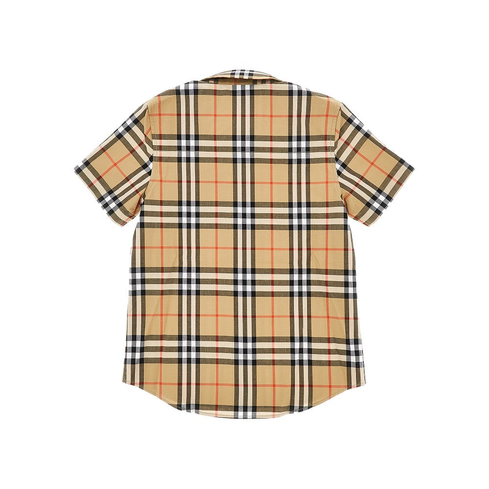 Camicia in popeline Check