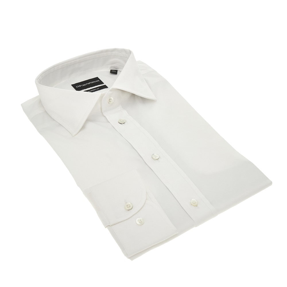 Camicia Modern Fit in popeline stretch