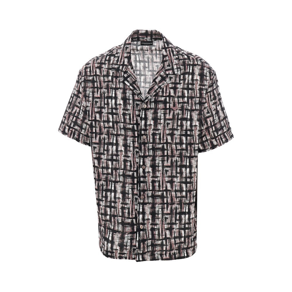 Printed cotton Swimwear shirt
