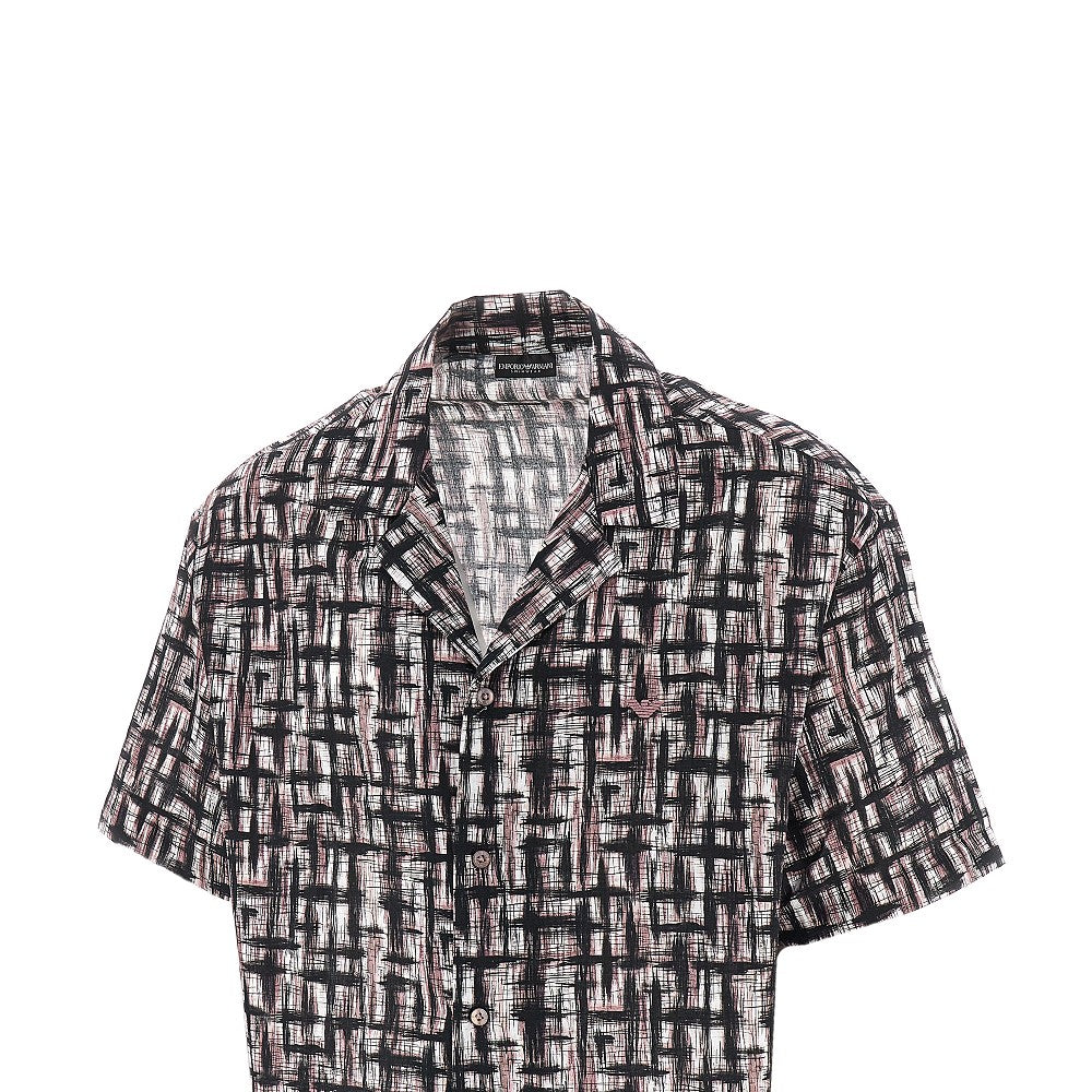 Printed cotton Swimwear shirt