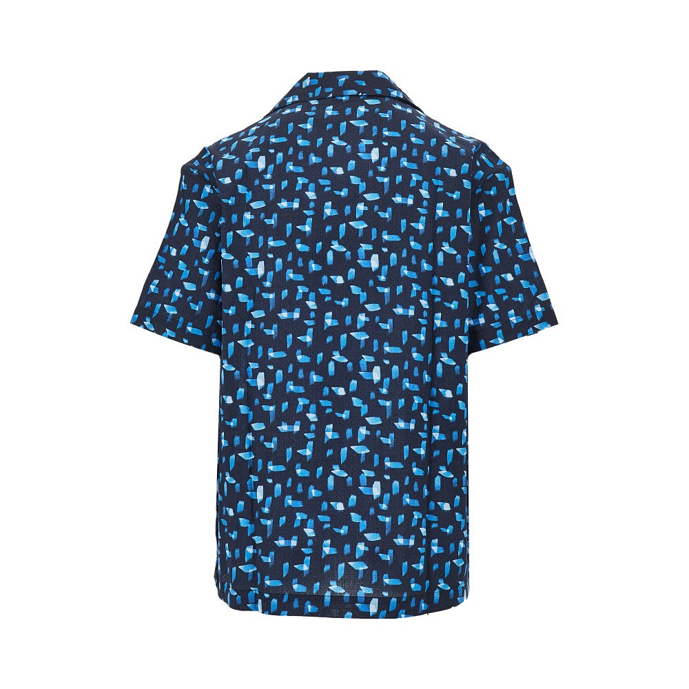 Printed cotton Swimwear shirt