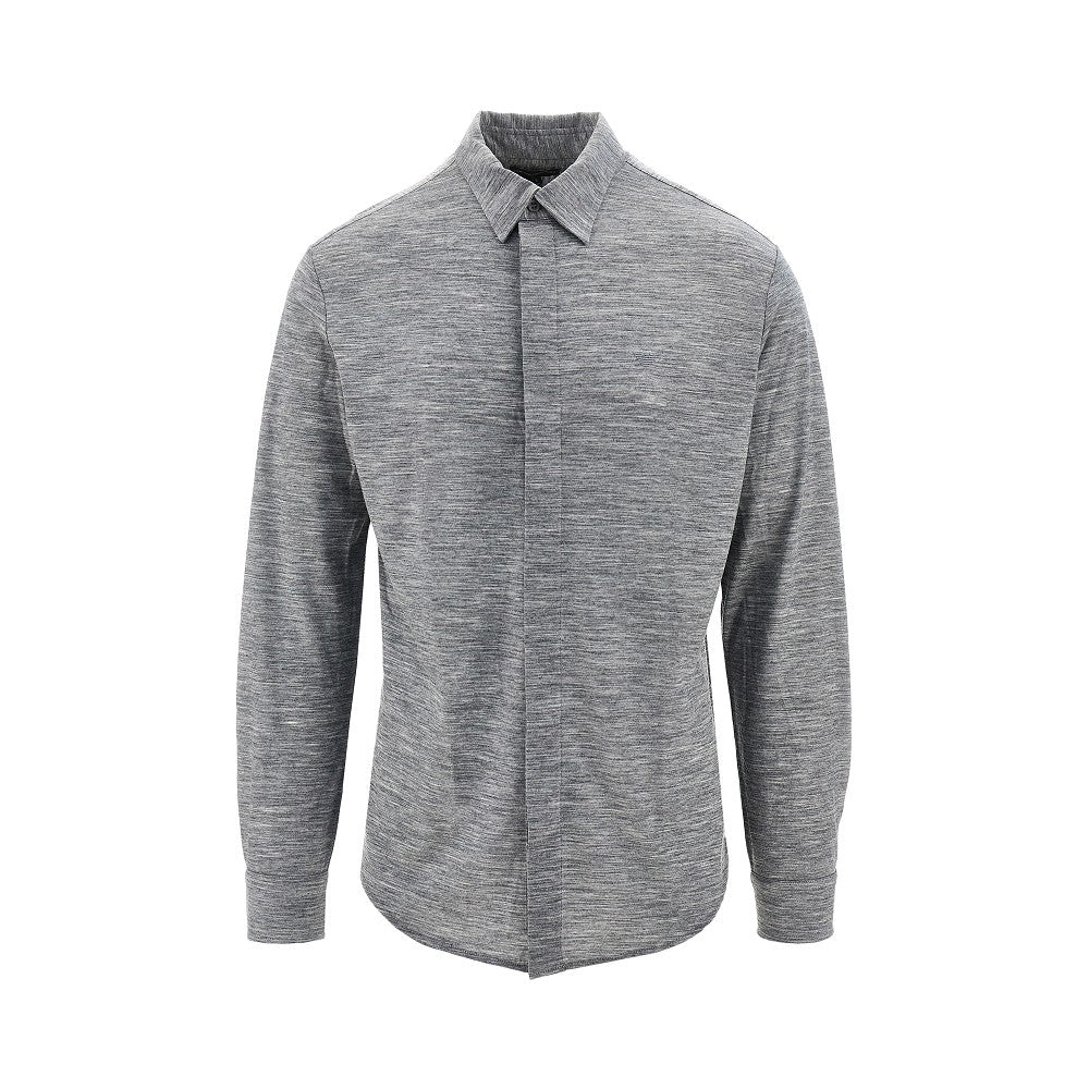 Wool jersey shirt